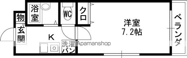 チェリーハイツ宮町の間取り写真