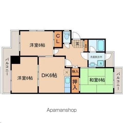 エクセル富沢の間取り写真