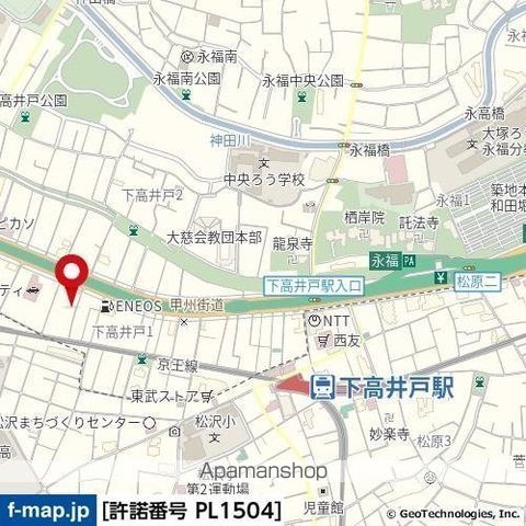 エクセレントハイム下高井戸の周辺写真