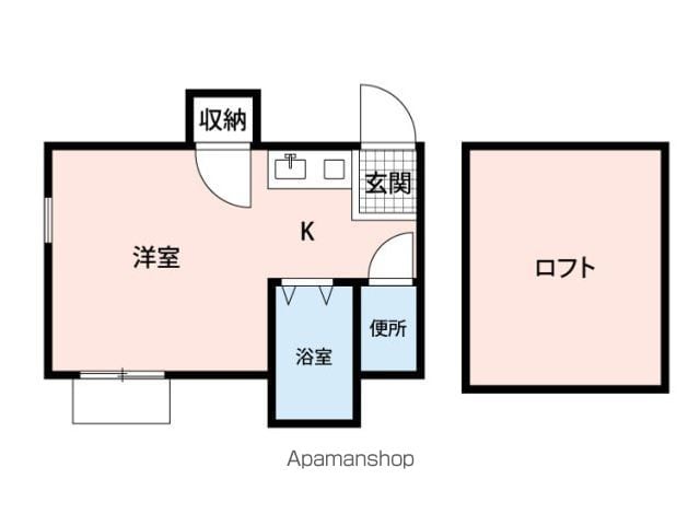 ベルレージュ博多Ⅱの間取り