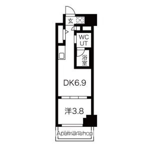 【スパシエ千住大橋の間取り】