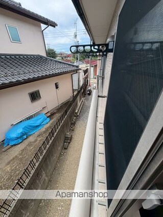 コーポ槐Ⅲ[1K/20.79m2]のバルコニー