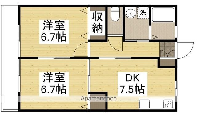 プログレIの間取り写真