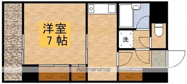 【三鷹市下連雀のマンションの間取り】