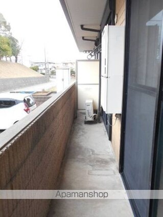 サンライズ万葉Ａ棟[2LDK/55.85m2]のバルコニー