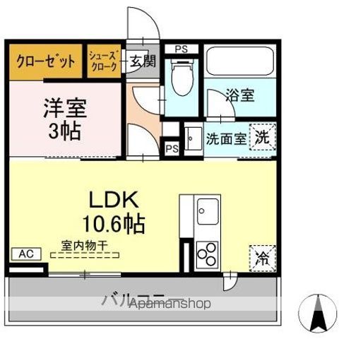 ORYZA FOLIUMの間取り写真