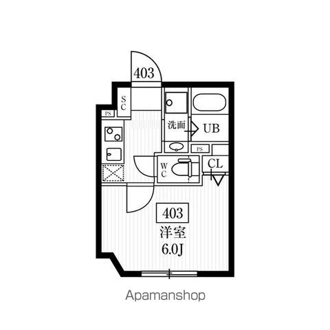 練馬区豊玉北のマンションの間取り