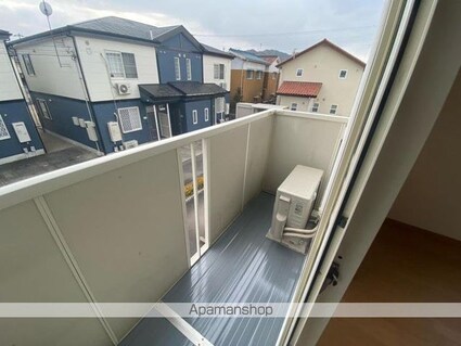 ラフィネ・メゾンＣ[2LDK/63.19m2]のバルコニー