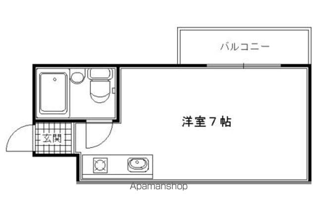 アルカディア五条坂の間取り写真
