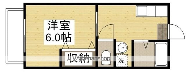 グリーンヒルズF棟の間取り写真