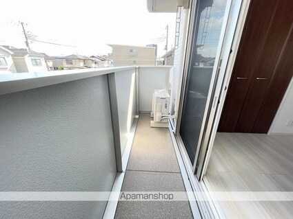 リビエラ　Ⅱ[1LDK/41.66m2]のバルコニー