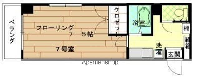 ハッピネス大濠の間取り写真