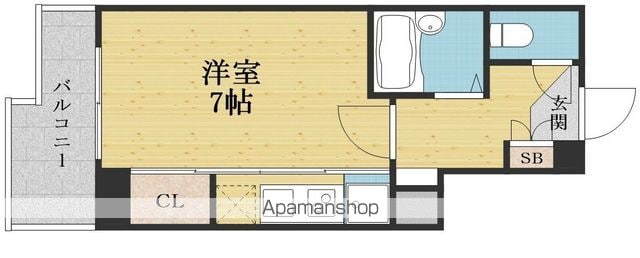 ドゥーエ江坂Iの間取り写真