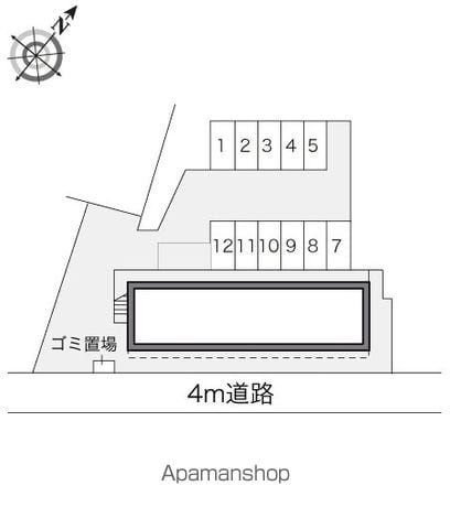 レオパレスアムール 107 ｜ 千葉県印西市小林1751-16（賃貸アパート1K・1階・20.28㎡） その17