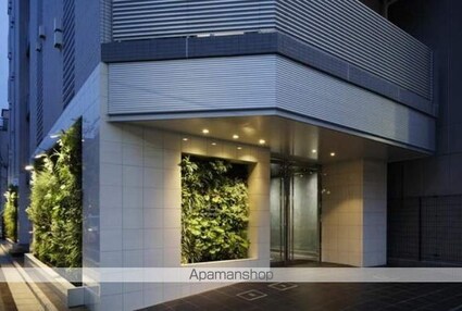 ジェノヴィア新宿早稲田グリーンヴェール[1K/25.59m2]のエントランス