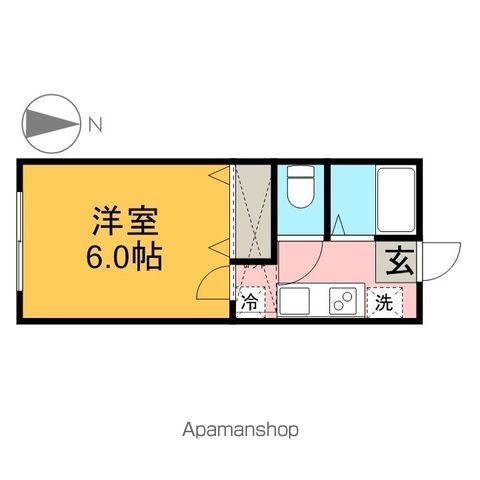 青葉ハイツの間取り写真