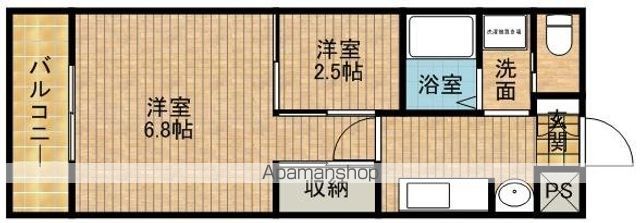 ゴールドサークル小松IIの間取り写真