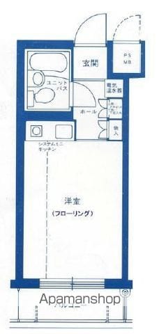 センチュリー西久保の間取り写真