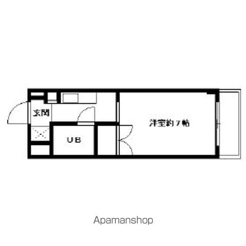 同じ建物の物件間取り写真 - ID:213108550836