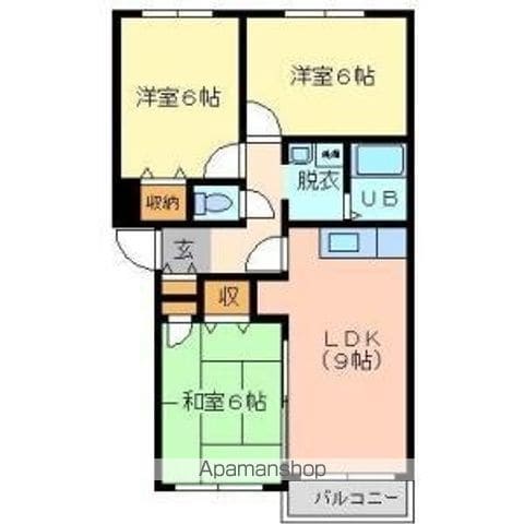 ロイヤル麻生の間取り写真