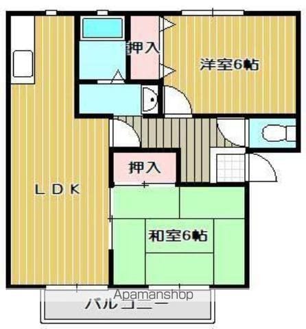 コンフォート田村の間取り写真