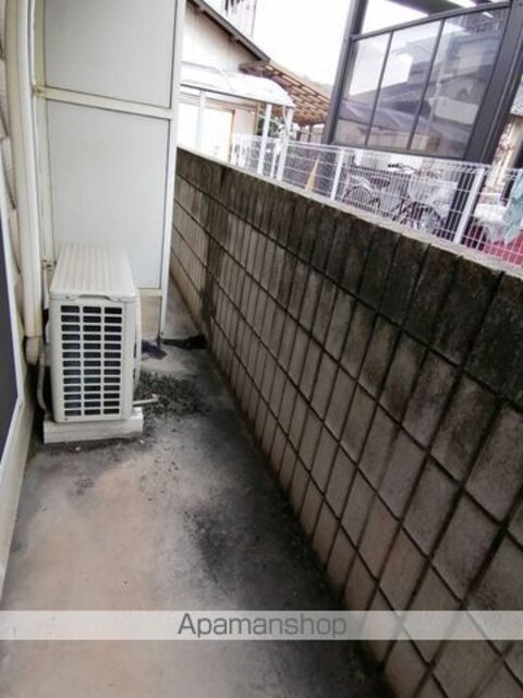 岡山県倉敷市福井[1K/22.58m2]のバルコニー