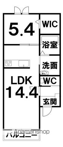 ＮＥＩＧＥ４２８（ネージュ４２８） 3-A ｜ 北海道帯広市西四条南２８丁目1-2（賃貸アパート1LDK・3階・46.50㎡） その2