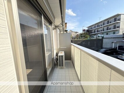 ポール・ヴェール[1LDK/30.03m2]のバルコニー