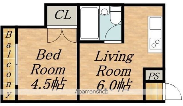 長内マンションの間取り写真