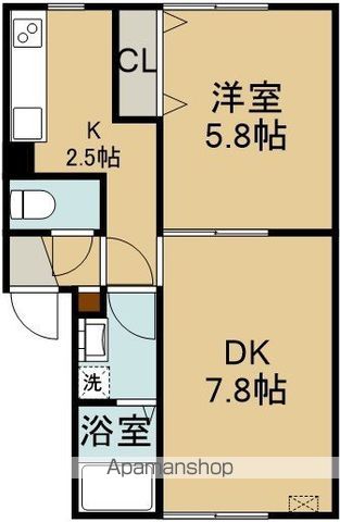 レモンハイツ山の手の間取り写真