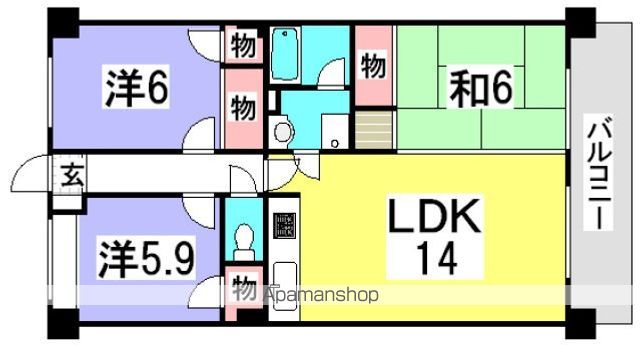 第3橘谷ビルの間取り写真