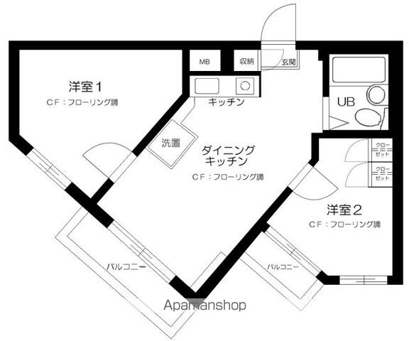 DRホームズ大山の間取り写真