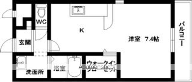 アンプルール K・Y・Kの間取り写真