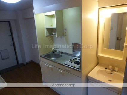 滋賀県東近江市八日市浜野町[1K/31.4m2]のキッチン