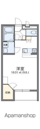 レオパレス松山インター[1K/31.33m2]の間取図
