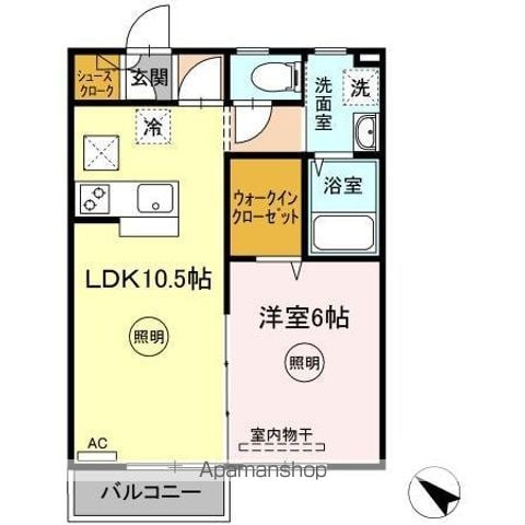 ファームライフ三谷の間取り写真