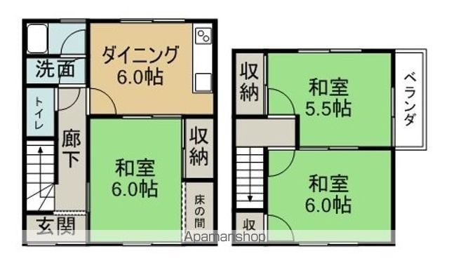 橋本住宅の間取り写真