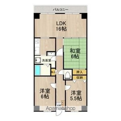 PHOENIX COURT 交野Iの間取り写真