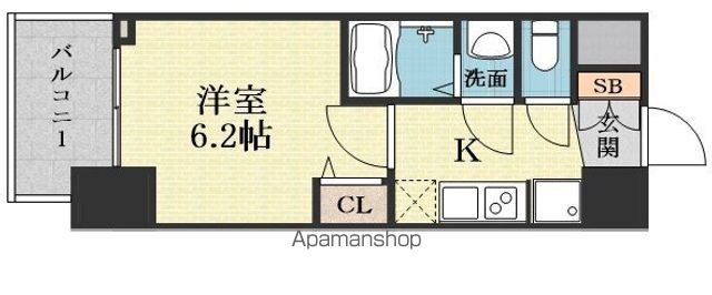 プレサンス東三国駅前グランクラスの間取り写真