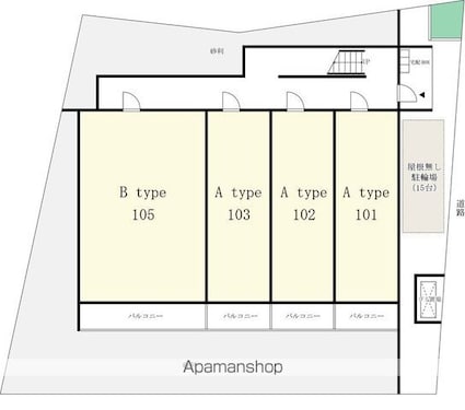 ブランシュバル早宮[1K/22.35m2]の内装1