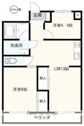 倖久三番町ビルの間取り写真