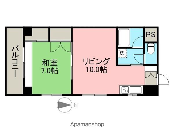 T’S COURT TOKUYAの間取り写真