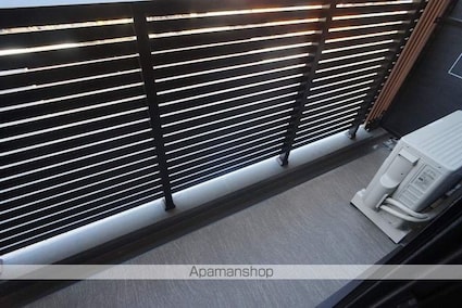 ＡＸＡＳレジデンス外苑[1K/25.65m2]のバルコニー