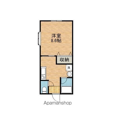 六条鹿島コーポ 1-B ｜ 茨城県鹿嶋市大字宮中348-10（賃貸アパート1K・2階・29.81㎡） その2