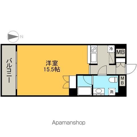 スクエア名駅南の間取り写真