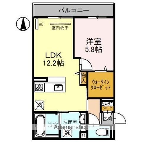 LA SUITE上町台の間取り写真