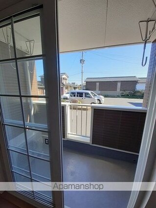 ビューティー浜山Ａ[1LDK/46.49m2]のバルコニー