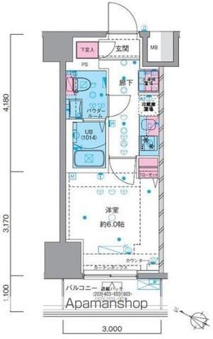 GENOVIA青砥SKYGARDENの間取り写真