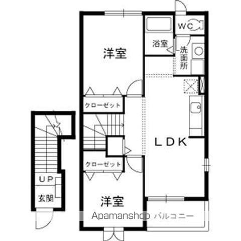 アスピラシオンIIの間取り写真