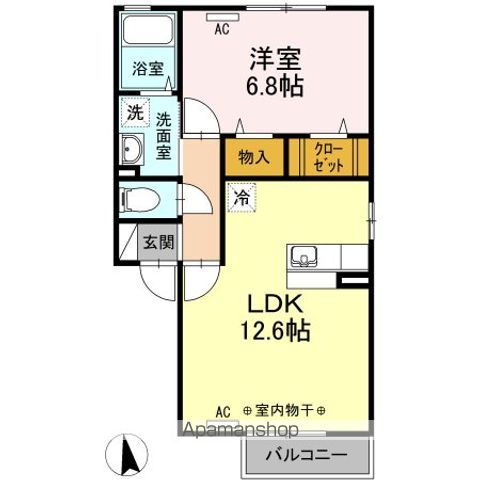 ＣＡＳＡーＩ（カーサアイ）の間取り